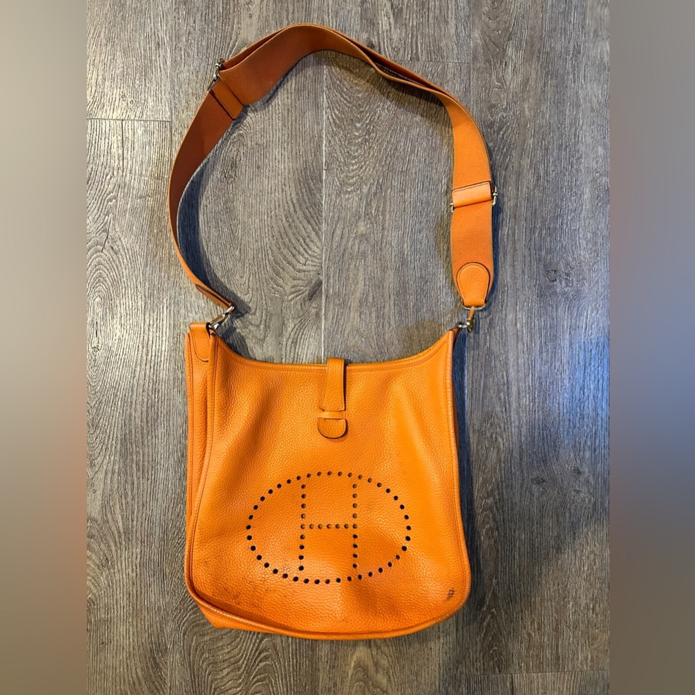 Pre-owned Hermes Bag Evelyne Clemence